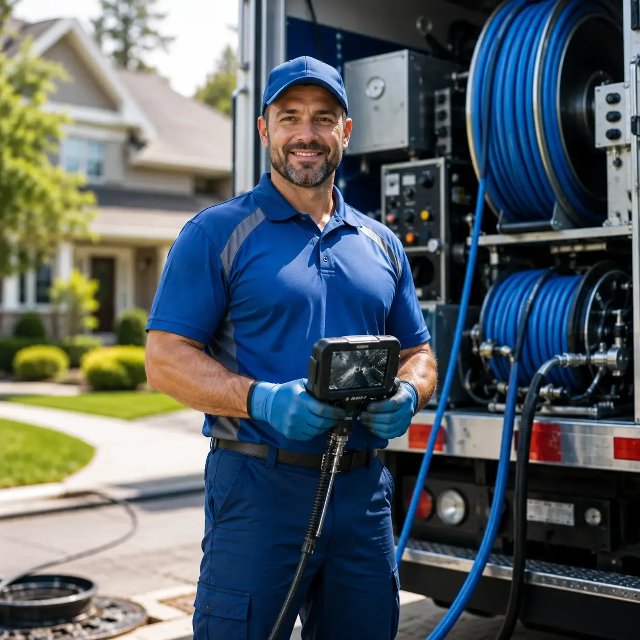 Local outdoor drain cleaning specialists in Thomasville, PA